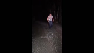Dziwne zachowanie mężczyzny testy trwają od dawna